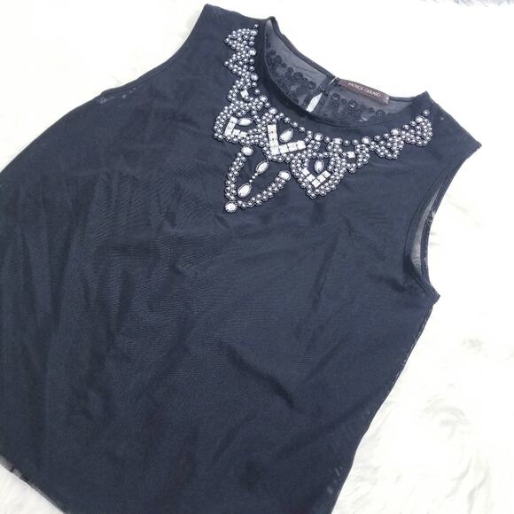 Patrick Gerard Rhinestones Gem Blouse - Picture 9 of 10